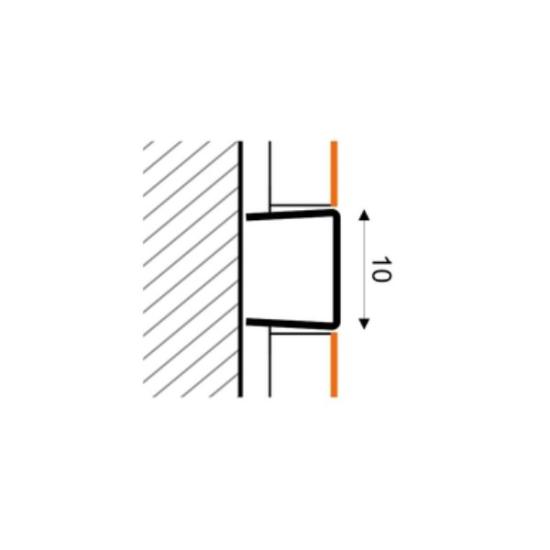 Prekės „Profilis SC010-51-250 10mm nerūdijantis plienas 2,5m“ paveikslėlis
