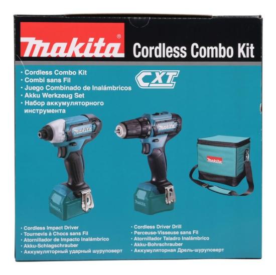 Prekės „Suktuvų rinkinys akumuliatorinių 12V 2x2Ah DF333D+TD110D Makita, 2x baterijos ir įkroviklis“ paveikslėlis