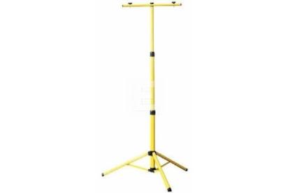 Prekės „Laikiklis GTV šviestuvams 2 vietų,  metalinis, geltonas, reguliuojamo aukščio nuo 57 cm iki 164 cm“ paveikslėlis