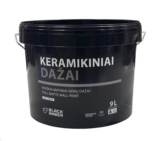 Prekės „CERAMIC PAINT PREMIUM klasės dažai vandens pagrindu vidaus darbams 9 L“ paveikslėlis