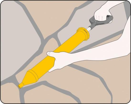 Prekės „Pistoletas hermetikams smailus plastikinis 600 mm Vorel“ paveikslėlis