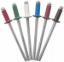 Prekės „Kniedės 3,2x8 mm AL/ST RAL 7038 50 vnt Profix“ paveikslėlis