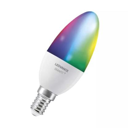 Prekės „Lempa LED E14 4,9W B40 SMART WiFi RGBW FR LEDV Ledvance Smart“ paveikslėlis