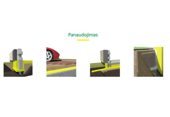 Prekės „Ekstruzinio polistireninio putplasčio plokštė FINNFOAM FL-300XX, 100x585x2485 mm“ paveikslėlis