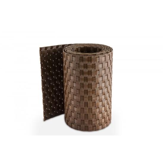 Prekės „Tvoros juosta MIKKO Rattan MK-01 19 cm x 12,75 m, rudos spalvos“ paveikslėlis