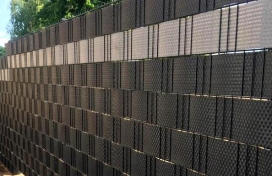 Prekės „Tvoros juosta MIKKO Rattan MK-12 19 cm x 12,75 m, žalios spalvos“ paveikslėlis