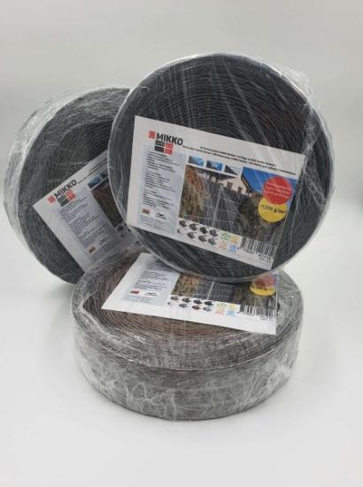 Prekės „Tvoros juosta MIKKO Rattan MK-01 4,75 cm x 12,75 m, rudos spalvos“ paveikslėlis