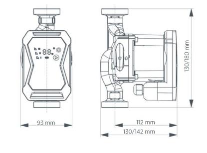 Prekės „Siurblys cirkuliacinis HE OEM 2 25-6-130“ paveikslėlis
