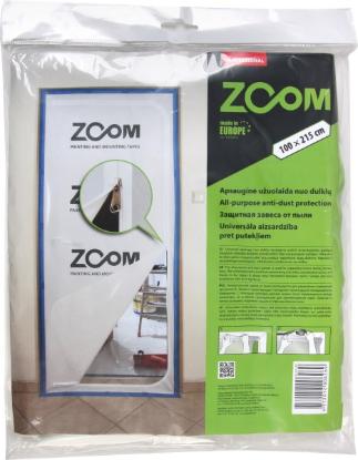 Prekės „Užuolaida apsauginė nuo dulkių 100cm x 215cm ZOOM“ paveikslėlis
