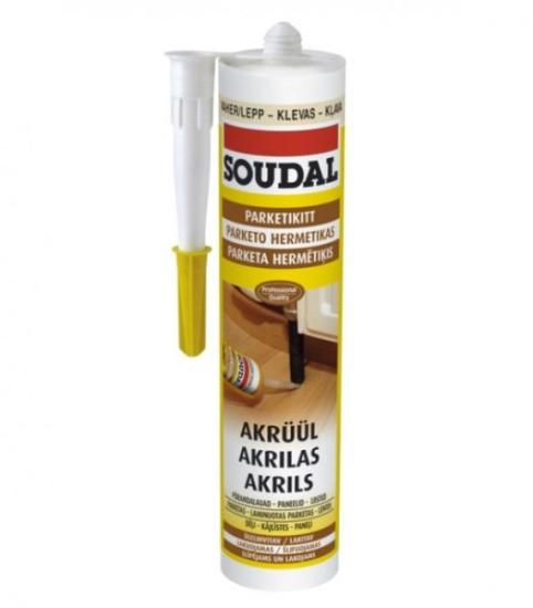 Prekės „Hermetikas-sandr.SOUDAL Parketkit merbau raudonmedis 280ml“ paveikslėlis