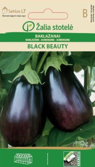 Prekės „Sėklos baklažanai BLACK BEAUTY 0,5g“ paveikslėlis