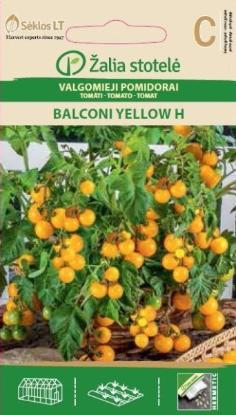 Prekės „Sėklos pomidorai valgomieji BALCONI YELLOW H  0,1g“ paveikslėlis