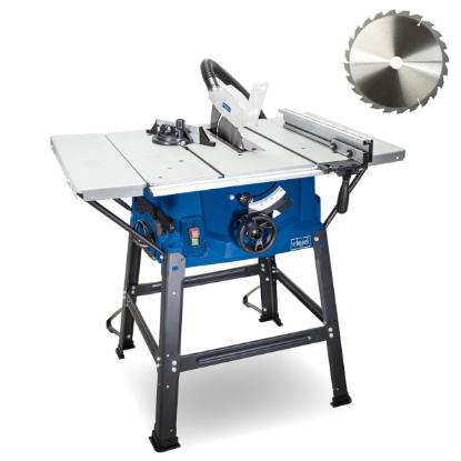 Prekės „Staklės diskinio pjovimo 2000 W 250 mm HS 100S su stalu Scheppach“ paveikslėlis