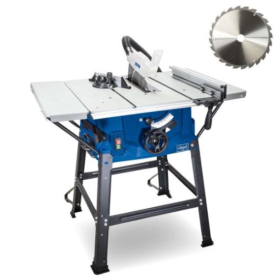 Prekės „Staklės diskinio pjovimo 2000 W 250 mm HS 100S su stalu Scheppach“ paveikslėlis
