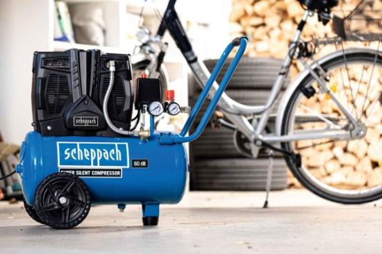 Prekės „Kompresorius oro 24 L betepalinis 230 V HC 25Si Scheppach“ paveikslėlis