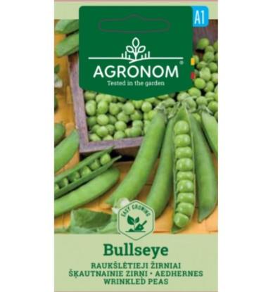 Prekės „Raukšlėtųjų žirnių sėklos BULLSEYE, 10 g“ paveikslėlis