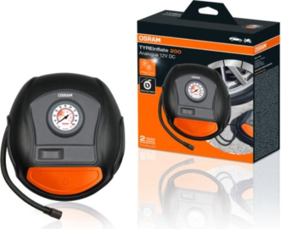 Prekės „Pompa automobilių padangų pūtimui elektrinė 12 V TYREinflate 200 Osram“ paveikslėlis