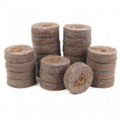 Prekės „Durpinė tabletė ø 33 mm (15vnt)“ paveikslėlis