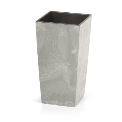 Prekės „Vazonas plastikinis DURS240E-422U Urbi Square Beton“ paveikslėlis