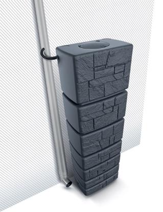 Prekės „Talpa lietaus vandeniui IDTST350-S433 Stone, antracito spalvos“ paveikslėlis