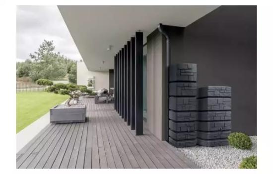 Prekės „Talpa lietaus vandeniui IDTST350-S433 Stone, antracito spalvos“ paveikslėlis
