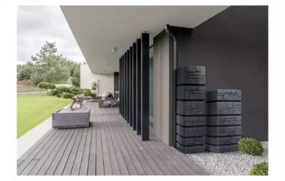Prekės „Talpa lietaus vandeniui IDTST350-S433 Stone, antracito spalvos“ paveikslėlis