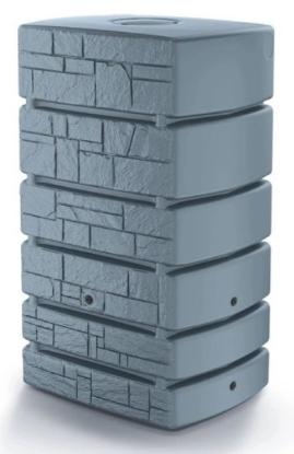 Prekės „Talpa lietaus vandeniui IDTST500-429U Stone, pilkos spalvos“ paveikslėlis