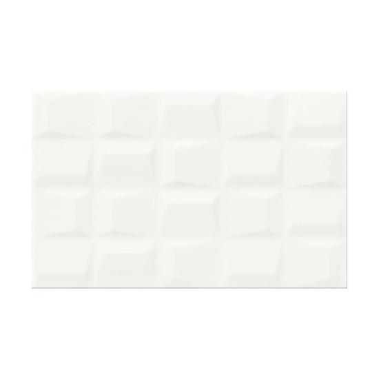 Prekės „Plytelės sienų FROSTY WHITE GEO STRUCTURE 25x40cm“ paveikslėlis