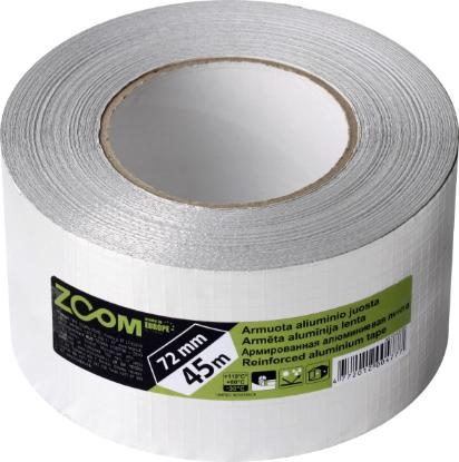 Prekės „Armuota aliuminio juosta ZOOM, 72mm x 45m,“ paveikslėlis
