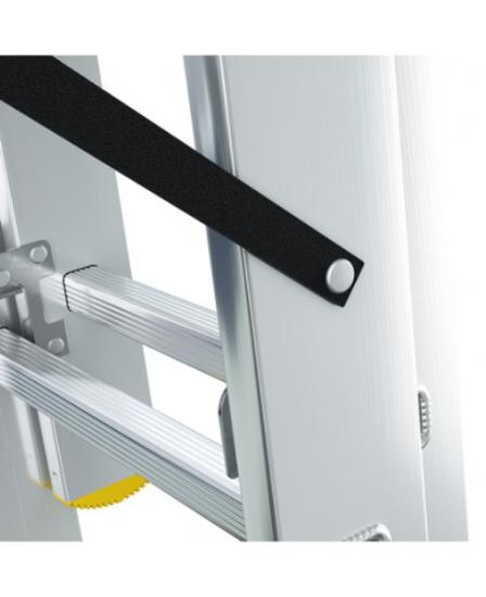 Prekės „Kopėčios aliuminės universalios 3 dalių 12 pakopų 325-724 mm Drabest Pro“ paveikslėlis