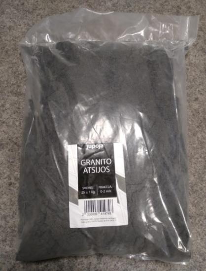 Prekės „Atsijos granito, frakcija 0-2 mm 25 kg“ paveikslėlis