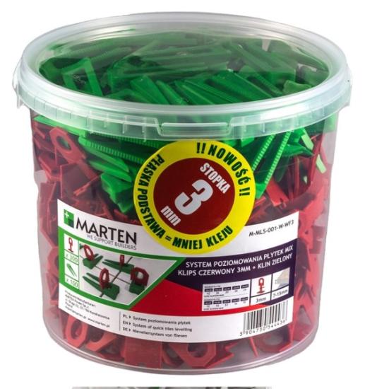 Prekės „Rinkinys išlyginimo 1,5mm 300/100 Marten“ paveikslėlis