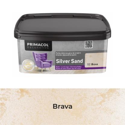 Prekės „Dažai struktūriniai PRIMACOL DECOR Silver Sand 1L (brava)S2“ paveikslėlis
