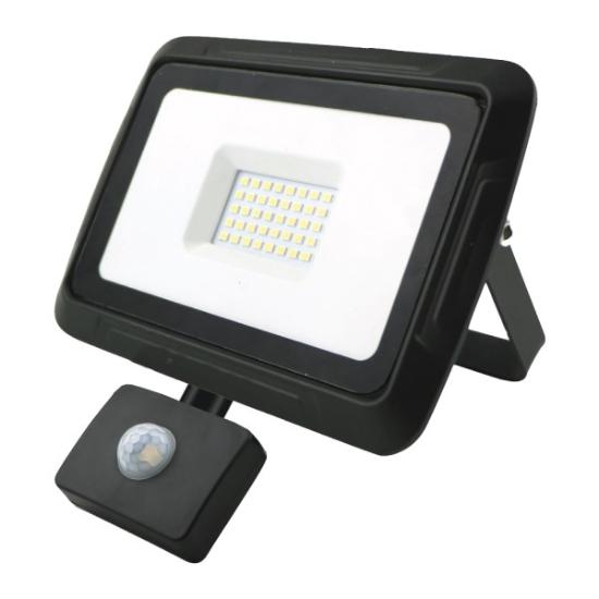 Prekės „BREMEN LED prožektorius su judesio davikliu 30W, 4000K, IP65, 80lm/W Eurolight“ paveikslėlis