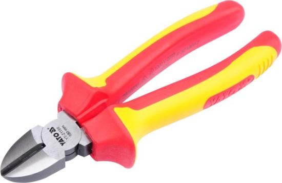 Prekės „Replės elektrikui šoninės 180 mm 1000 V izoliuotos Yato“ paveikslėlis