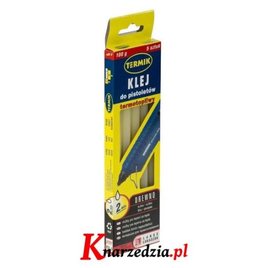 Prekės „Klijai karštam klijavimui medžiui ø11x200mm 5 vnt.“ paveikslėlis