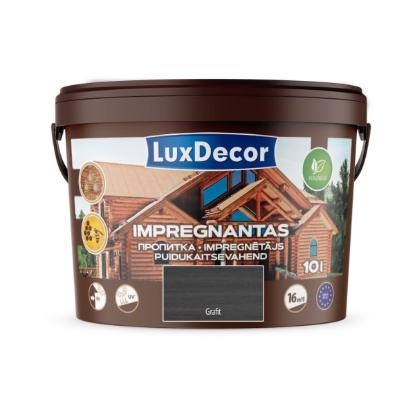 Prekės „Impregnantas PRIMACOL LuxDecor 10L grafitas“ paveikslėlis