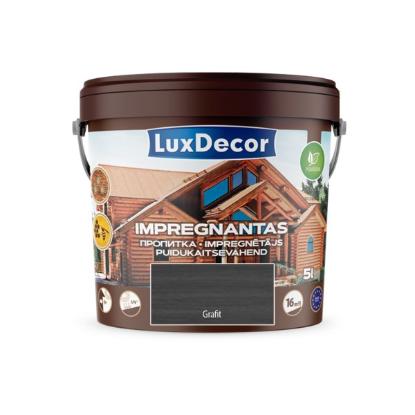Prekės „Impregnantas PRIMACOL LuxDecor 5L grafitas“ paveikslėlis