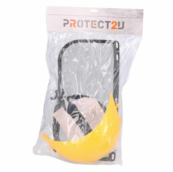 Prekės „Skydelis veidui su tinkleliu CE PROTECT2U“ paveikslėlis