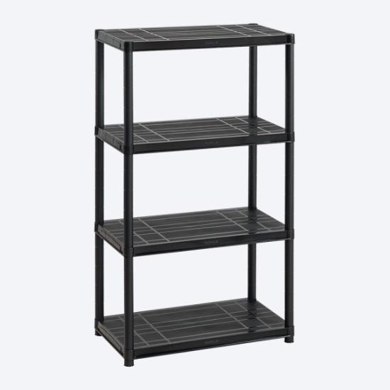 Prekės „Lentyna plastikinė surenkama 4 lentynų 4A 15" 128,9x71,2x38,3 cm Rimax“ paveikslėlis
