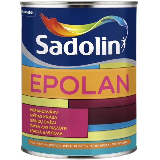 Prekės „Grindų dažai SADOLIN EPOLAN, 0,93 l, BC bazė, pusiau blizgūs, N“ paveikslėlis