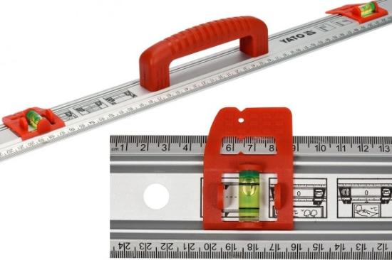 Prekės „Liniuotė su rankena aliuminė 1000 mm Yato YT-70715“ paveikslėlis
