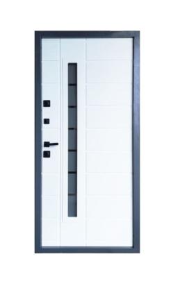 Prekės „Lauko durys MAGDA T15-148 su stiklu 86K Pilka 7024“ paveikslėlis