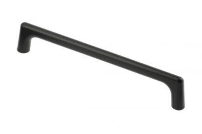 Prekės „Rankenėlė baldinė 192mm juoda“ paveikslėlis