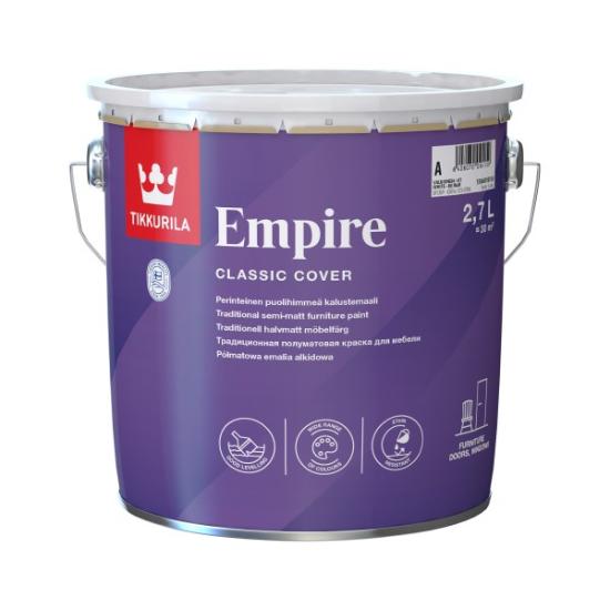 Prekės „Dažai Tikkurila Empire baldams A 2,7L“ paveikslėlis