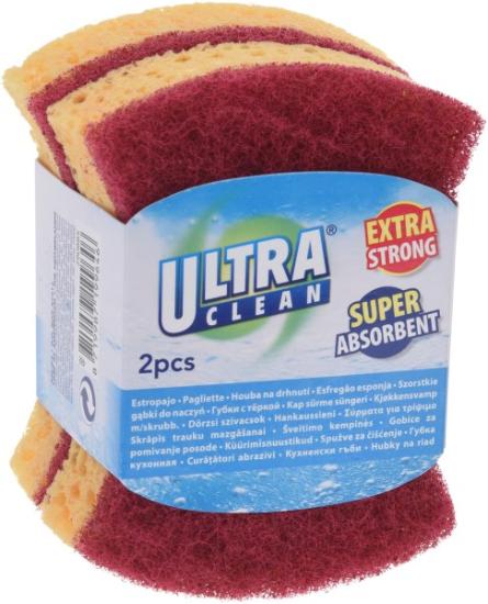Prekės „Kempinės virtuvinės 2vnt Extra UltraClean“ paveikslėlis