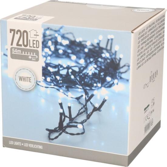Prekės „Kalėdinė girlianda 720 LED, 54 metrai, šaltai balta“ paveikslėlis