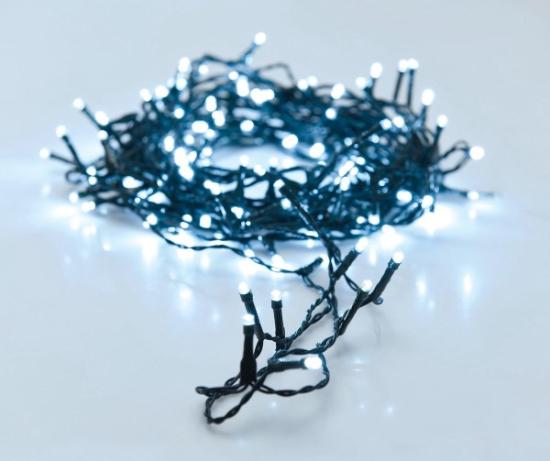 Prekės „Kalėdinė girlianda 720 LED, 54 metrai, šaltai balta“ paveikslėlis
