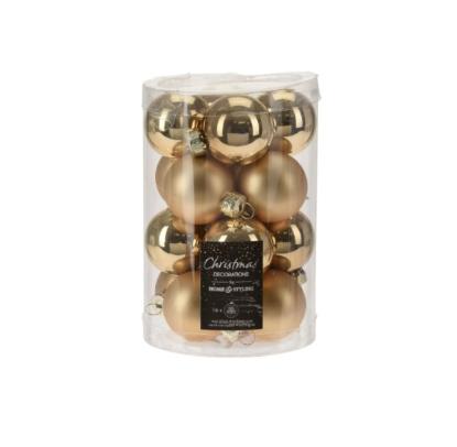 Prekės „Rinkinys eglutės žaisliukų 35 mm 16 vnt Gold“ paveikslėlis