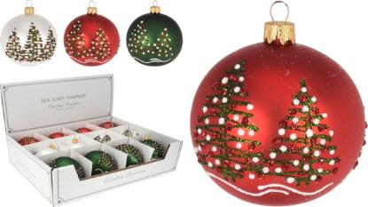 Prekės „Žaisliukas eglutės 80 mm mix Deco“ paveikslėlis